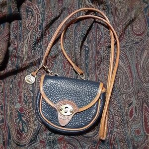 Dooney & Bourke All Weather Leather Vintage R74 Cavalry Body Bag
